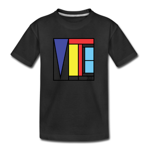 Vote Art - Kids' Premium T-Shirt - black