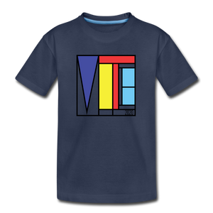 Vote Art - Kids' Premium T-Shirt - navy