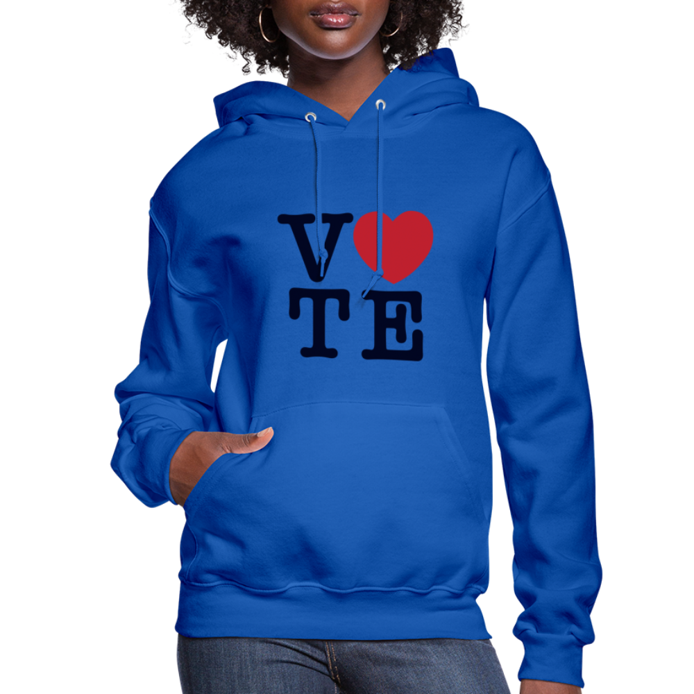 Vote Love - Women’s Premium Hoodie - royal blue