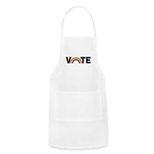 Vote Proud - Adjustable Apron - white